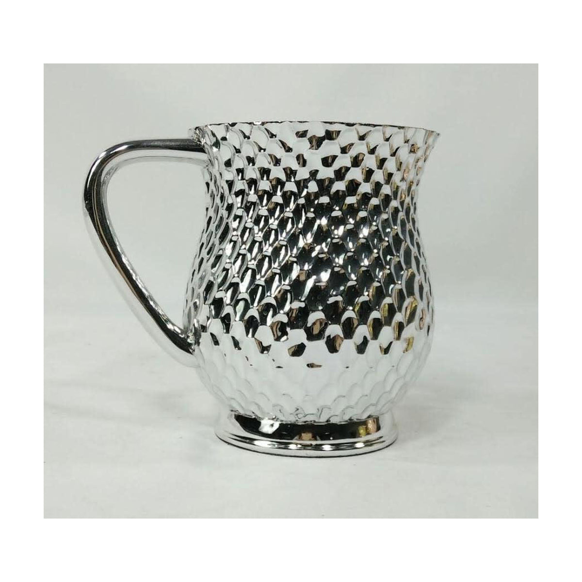 Acrylic Washing Cup, Silver Effect