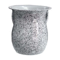 Washing Cup, Black and White Marble Design