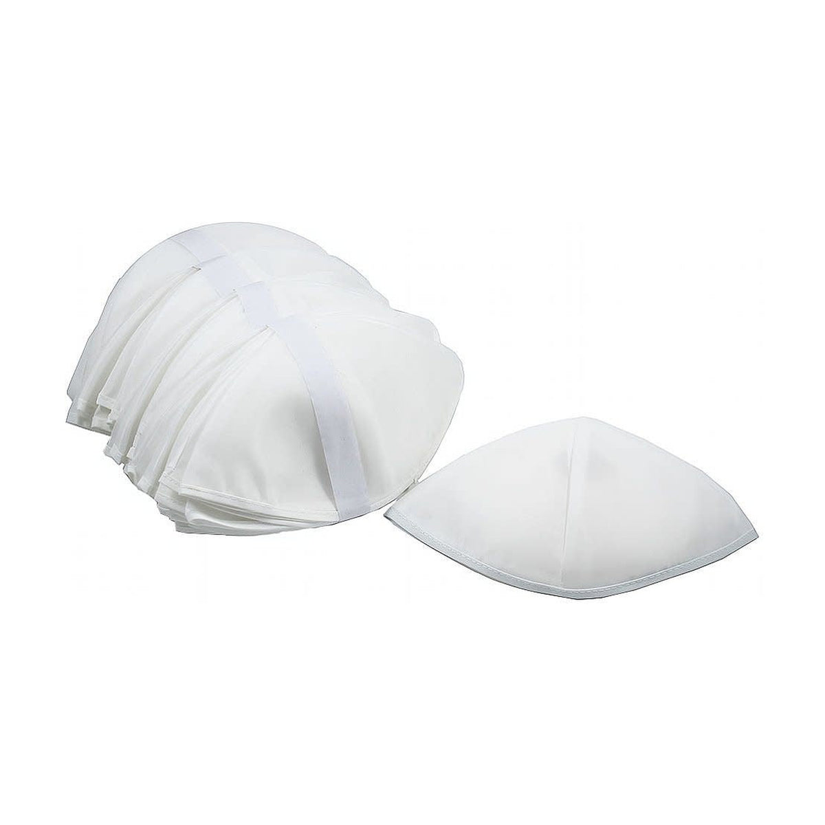 Synagogue Kippot, Gross, White