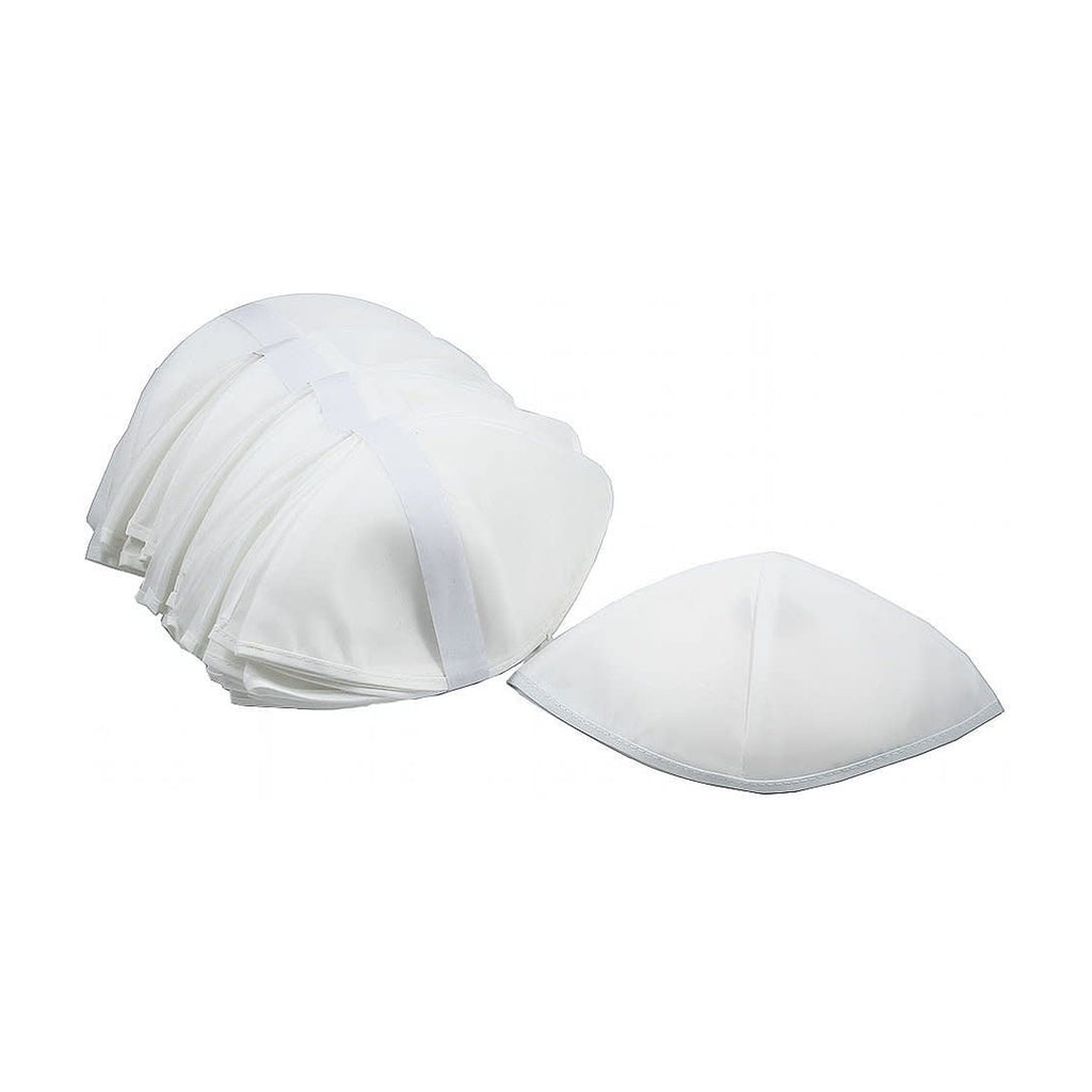Synagogue Kippot, Gross, White