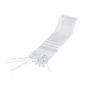 Tallit, Wool, White & Silver Stripes Size 80 (67'' x 80'') Ashkenazi Meyuchad (Machine Made)