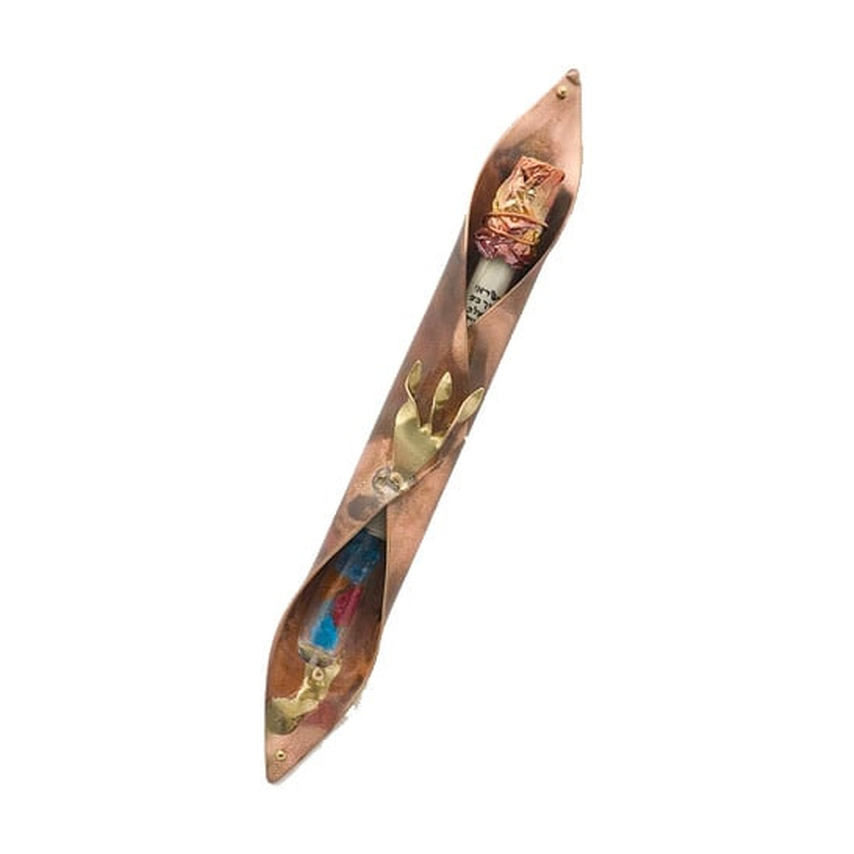 Mezuzah, Wrapped Copper