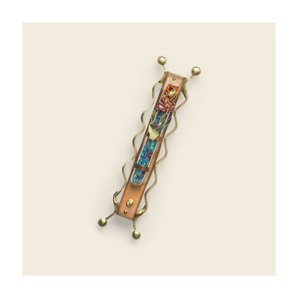 Wedding Glass Mezuzah
