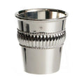 Stemless Kiddush Cup, Minimum Shiur, Silver Plated