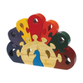 Yair Emanuel Wooden Puzzle - Peacock