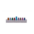 Hammered Aluminum Menorah