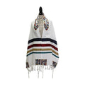 Woven Handmade Tallit Set, Multicolour, by Yair Emanuel, 20'' x 75''