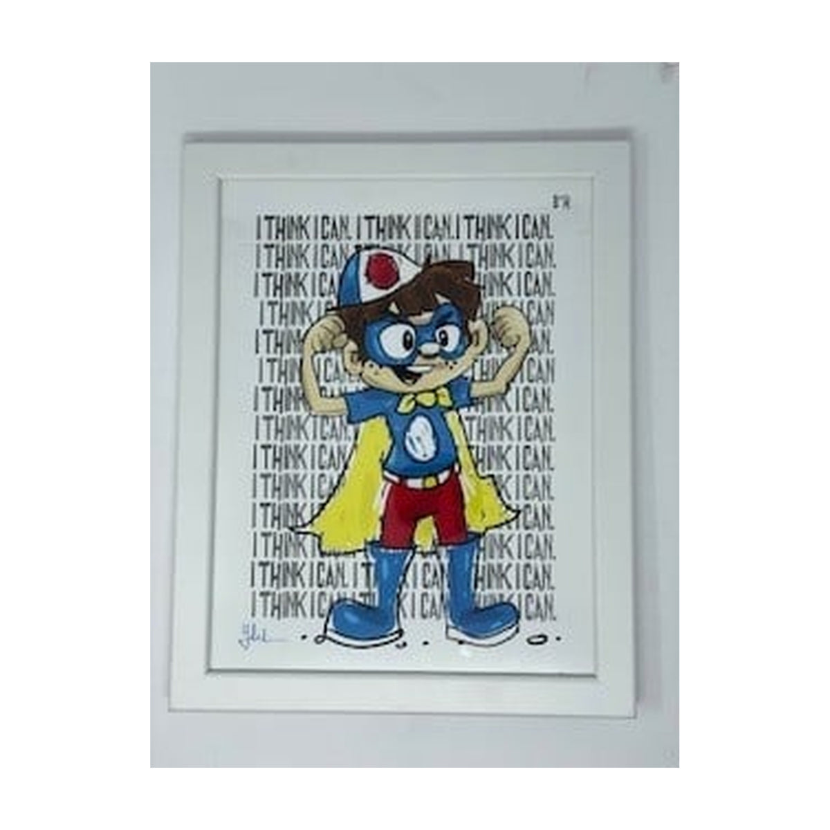Children's Superhero Wall Hanging