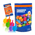 Plastic Dreidels, Assorted Colours - Bulk Pack of 100pcs